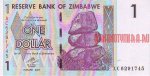 1 доллар 2007 г. Зимбабве(8) - 21.9 - аверс
