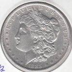1 доллар 1885 г. США(21) - 2215.1 - реверс