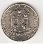 25 сентаво 1966 г. Филиппины(24) -27.1 - реверс