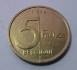 5 франков 1994 г. Бельгия(3) - 465.2 - аверс