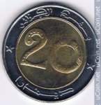 20 динаров 2011 г. Алжир(1) - 145.3 - аверс