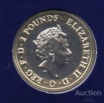 2 фунта 2020 г. Великобритания(5) -1989.8 - реверс