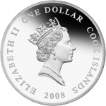 1 доллар 2008 г. Острова Кука(17) - 1535.6 - реверс