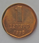 1 сентаво 1998 г. Аргентина(2) - 44.7 - аверс