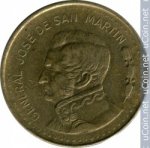 100 песо 1980 г. Аргентина(2) - 1475 - реверс