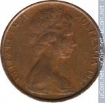 2 цента 1967 г. Австралия (1) - 221.1 - реверс