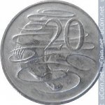 20 центов 1967 г. Австралия (1) - 221.1 - аверс