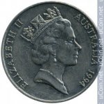 20 центов 1994 г. Австралия (1) - 221.1 - реверс