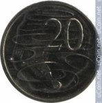 20 центов 2002 г. Австралия (1) - 221.1 - аверс