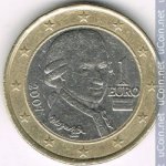 1 евро 2007 г. Австрия(1) - 256 - аверс