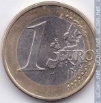 1 евро 2018 г. Австрия(1) - 256 - аверс