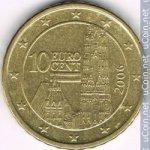 10 центов 2006 г. Австрия(1) - 6934 - реверс