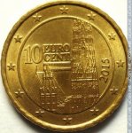 10 центов 2015 г. Австрия(1) - 6934 - аверс