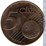 5 центов 2007 г. Австрия(1) - 256 - аверс