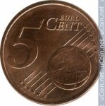 5 центов 2015 г. Австрия(1) - 256 - аверс