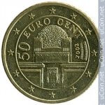 50 центов 2002 г. Австрия(1) - 6934 - реверс