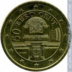 50 центов 2017 г. Австрия(1) - 256 - реверс