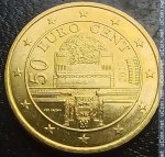 50 центов 2020 г. Австрия(1) - 256 - аверс