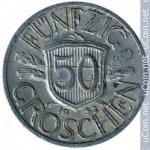 50 грошен 1952 г. Австрия(1) - 6934 - аверс