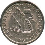 2,5 эскудо 1977 г. Португалия(18) -374.2 - реверс