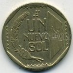 1 соль 1994 г. Перу(17) -57.5 - аверс