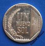 1 соль 2009 г. Перу(17) -57.5 - аверс