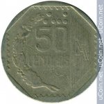 50 сентимо 1993 г. Перу(17) -57.5 - аверс