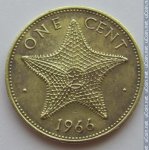 1 цент 1966 г. Багамские острова(2) - 3.8 - реверс