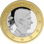 1 евро 2014 г. Бельгия(3) - 465.2 - реверс