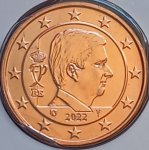 1 цент 2015 г. Бельгия(3) - 465.2 - аверс