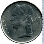 1 франк 1967 г. Бельгия(3) - 465.2 - аверс
