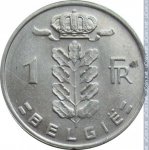 1 франк 1980 г. Бельгия(3) - 465.2 - реверс