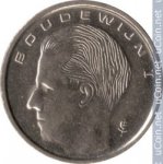 1 франк 1989 г. Бельгия(3) - 465.2 - реверс
