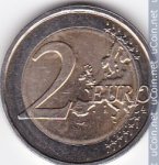 2 евро 2007 г. Бельгия(3) - 465.2 - аверс