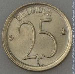 25 сентим 1971 г. Бельгия(3) - 465.2 - реверс
