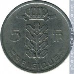 5 франков 1949 г. Бельгия(3) - 465.2 - аверс