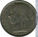 5 франков 1974 г. Бельгия(3) - 465.2 - реверс