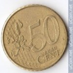 50 центов 2004 г. Бельгия(3) - 465.2 - аверс