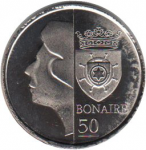50 центов 2012 г. Бонэйра(3) - 25 - аверс