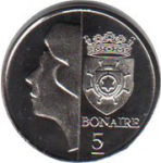 5 центов 2012 г. Бонэйра(3) - 25 - аверс
