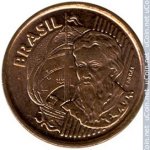 1 сентаво 2002 г. Бразилия(3) - 72.4 - аверс