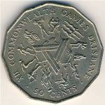 50 центов 1982 г. Австралия (1) - 221.1 - аверс