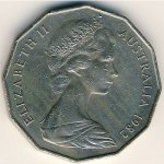 50 центов 1982 г. Австралия (1) - 221.1 - реверс