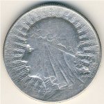 5 злотых 1932 г. Польша(18) -428.3 - реверс