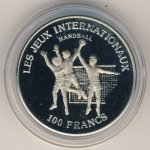 100 франков 1984 г. ДР  Конго (8) - 310.3 - аверс