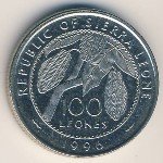 100 леоне 1996 г. Сьерра-Леоне(20) - 136.5 - аверс