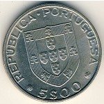 5 эскудо 1982 г. Португалия(18) -367.4 - аверс