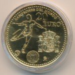 20 евро 2010 г. Испания(10) -411.6 - аверс