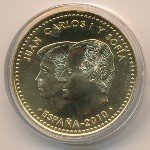20 евро 2010 г. Испания(10) -411.6 - реверс