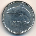 10 пенсов 2000 г. Ирландия(9) - 74.7 - аверс